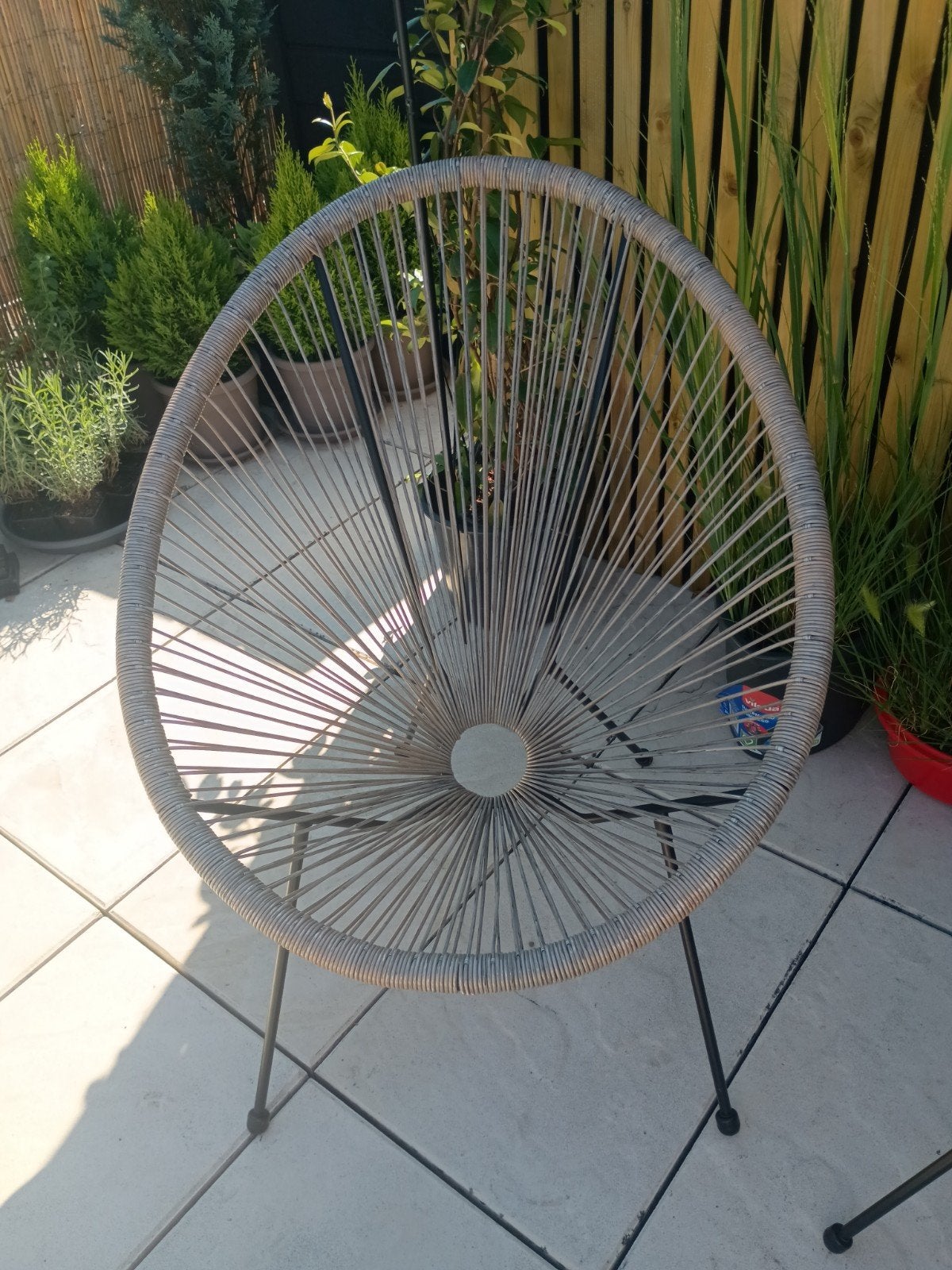 Acapulco stoel beige, Ophalen