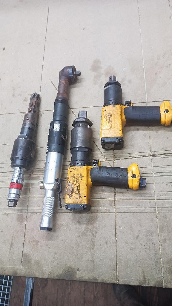 pneumatisch gereedschap, Ophalen