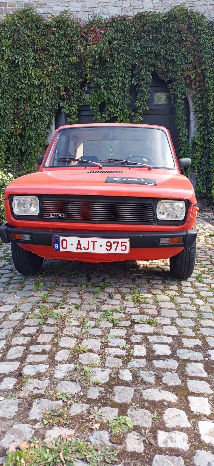 Seat 127 (Fiat 127) 900/L 1979, Auto's, 4 zetels, Zwart, Particulier, 2 deurs