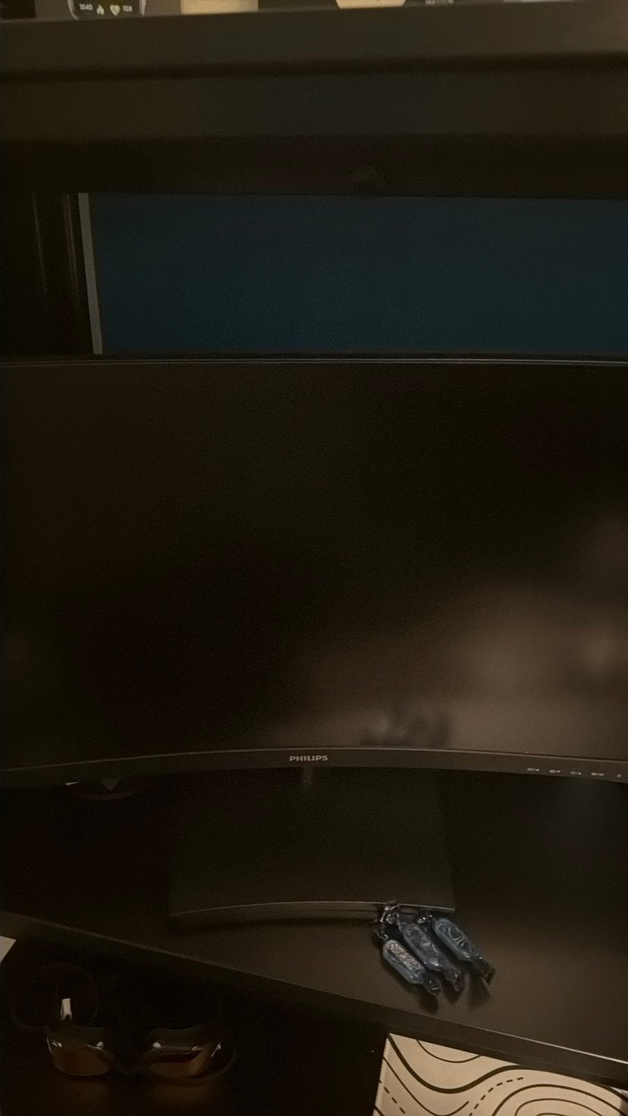 Philips curved monitor, Computers en Software, Monitoren, HD, Zo goed als nieuw, 60 Hz of minder, Ophalen