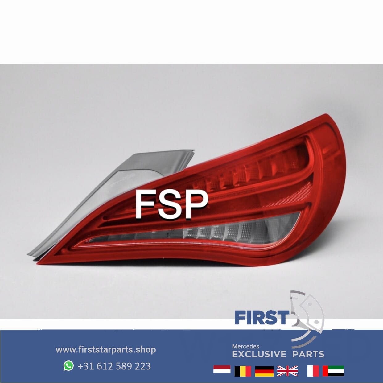 W117 C117 X117 CLA LED ACHTERLICHT RECHTS origineel Mercedes, Gebruikt, -, Ophalen of Verzenden, -