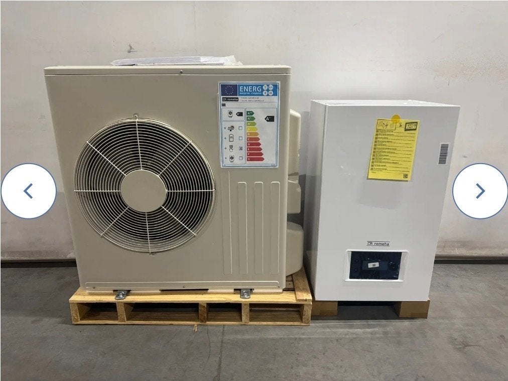 Partij nieuwe warmtepompen binnen en buitenunite, Enlèvement