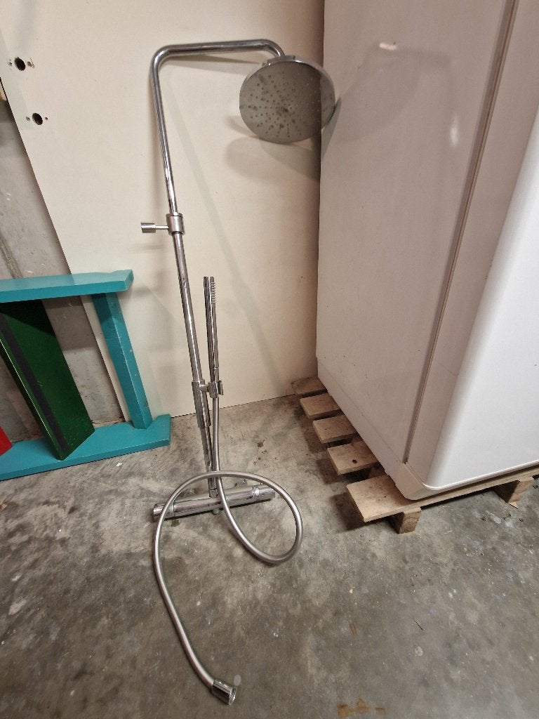 regendouche, Bricolage & Construction, Sanitaire, Enlèvement, Utilisé, Chrome, Douche