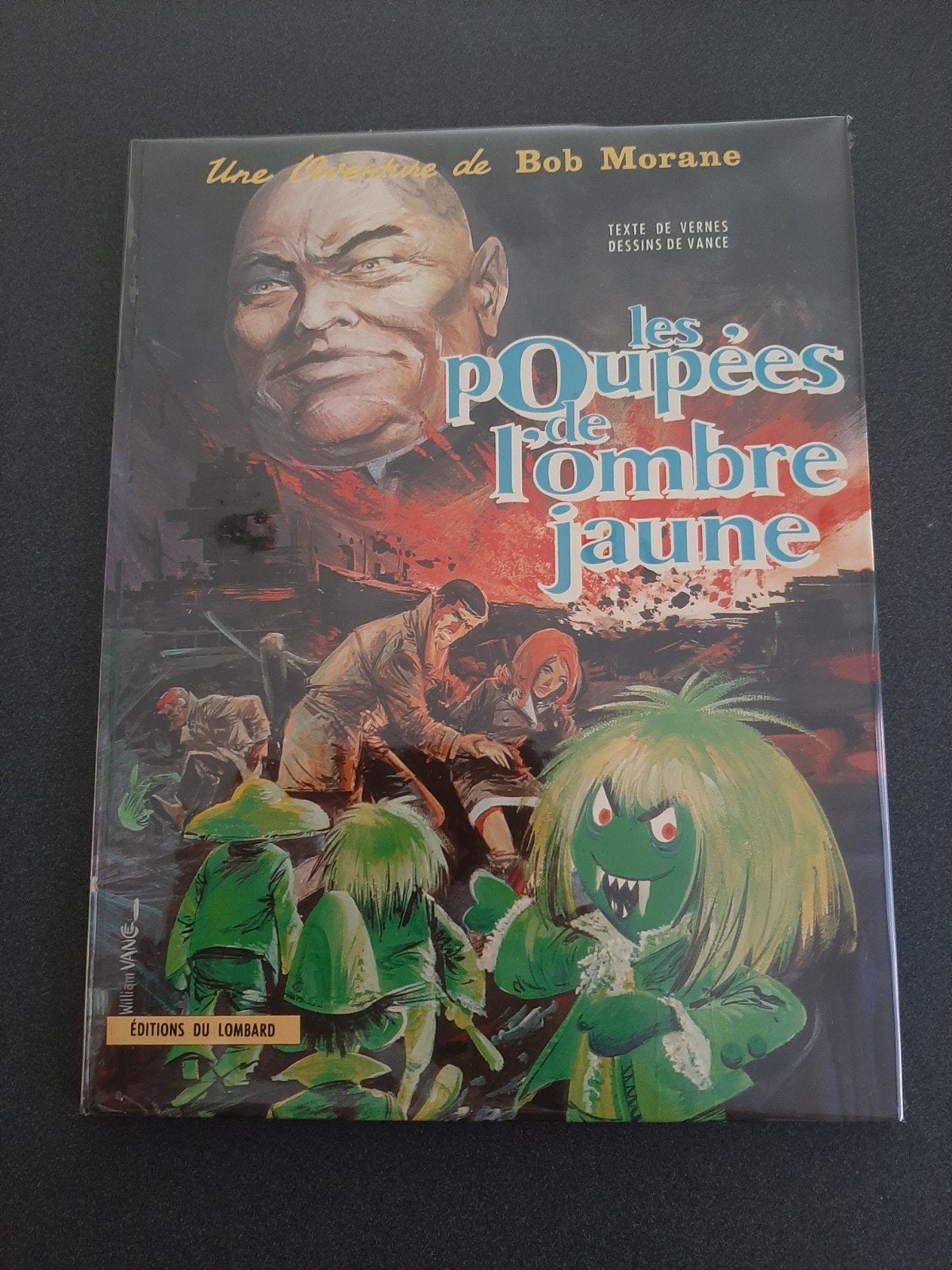 Bob Morane 10 : Les poupées de l'Ombre Jaune EO 1970 TBE, Enlèvement ou Envoi