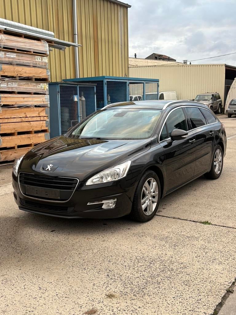 PEUGEOT 508 1.6HDI EURO 5 BREAK, Auto's, Peugeot, Euro 5, Zwart, 4 cilinders, 1600 cc