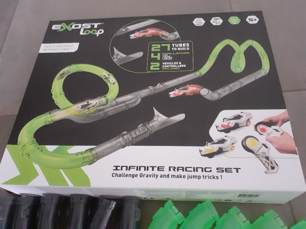 Infinite racing set, Autres marques, Électrique, Comme neuf, Enlèvement