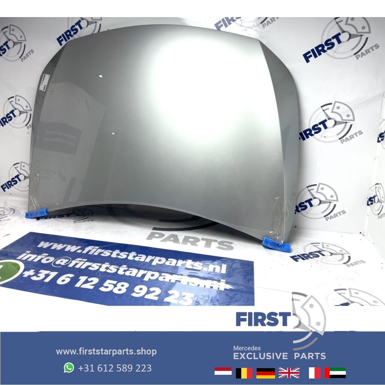 W177 MOTORKAP ZILVERGRIJS ORIGINEEL Mercedes A Klasse 2018-2, Autos : Pièces & Accessoires, Utilisé, -, Capot moteur, Avant
