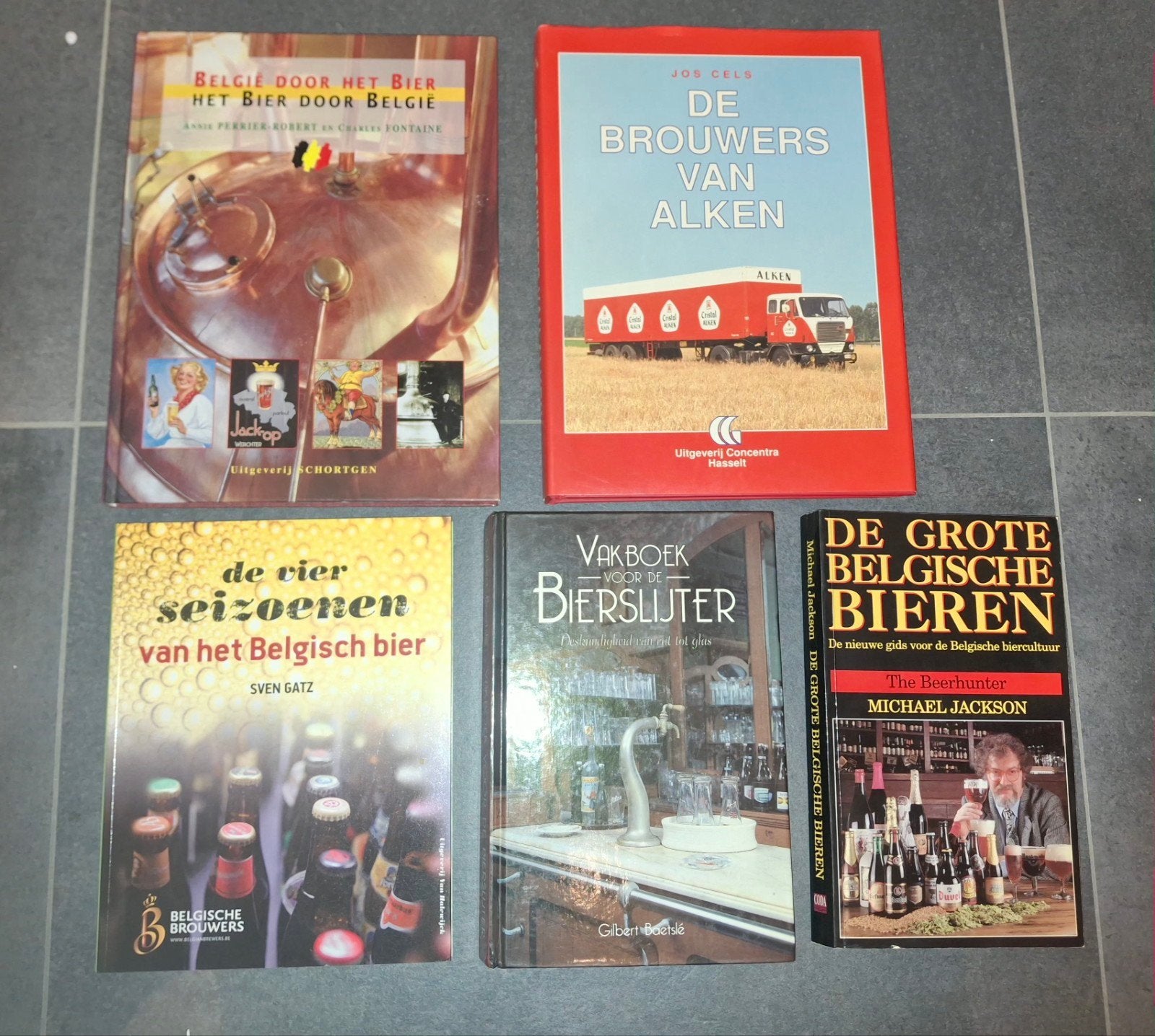 lot boeken over bieren, Verzamelen, Biermerken, Ophalen of Verzenden