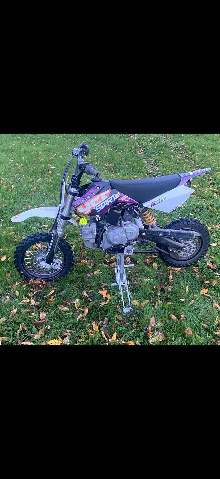 YCF 88cm3 enfant, Fietsen en Brommers, Minibikes, Midibikes en Pitbikes, Zo goed als nieuw, Pitbike, Schijfrem, Ophalen