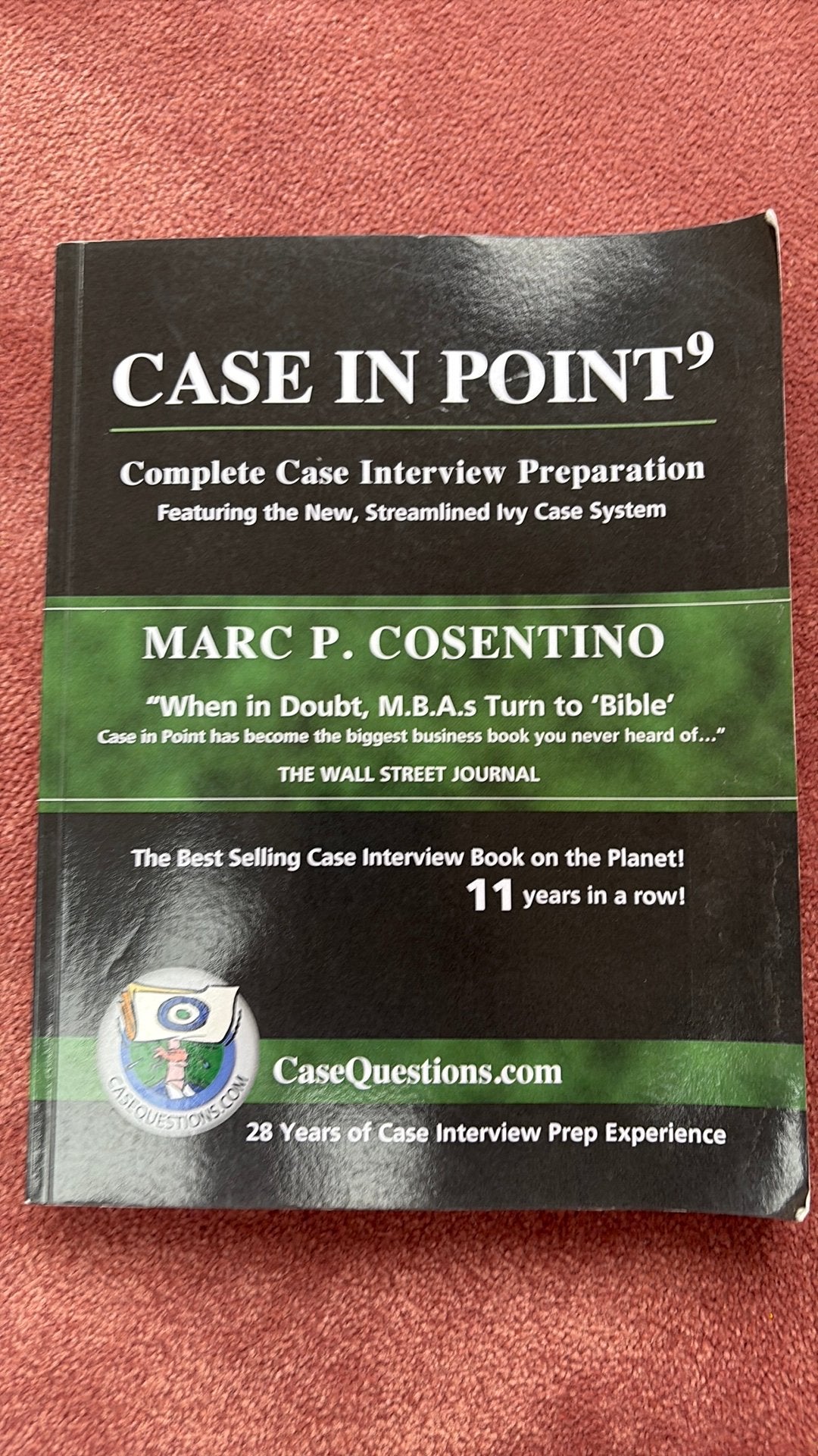 Case in point - marc cosentino, Livres, Enlèvement, Comme neuf