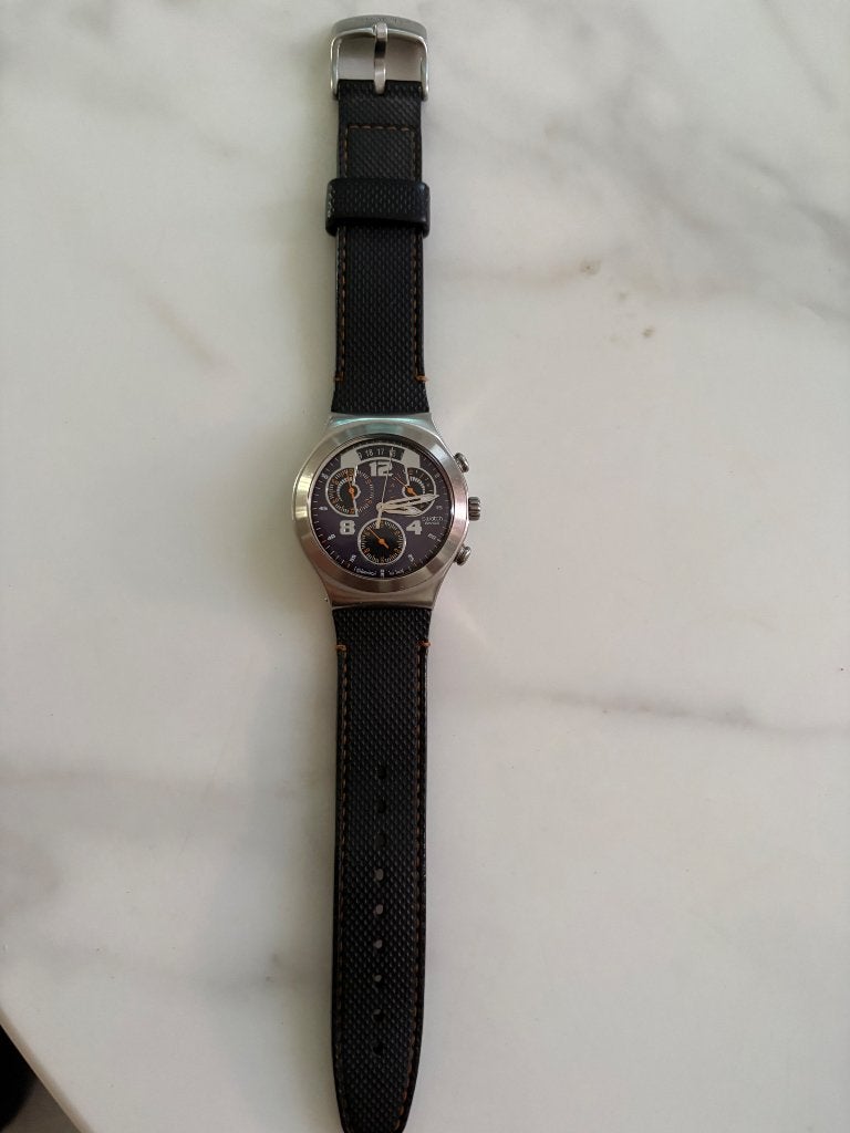 Swatch irony, Bijoux, Sacs & Beauté, Montres | Hommes, Montre-bracelet, Swatch, Enlèvement, Utilisé