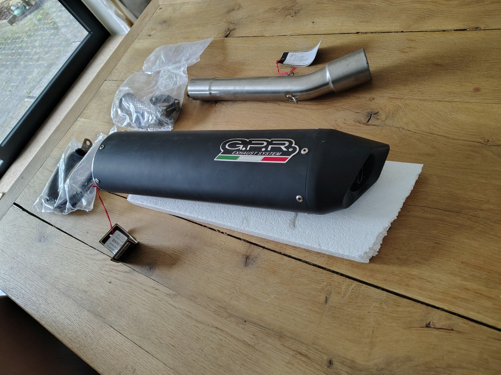 Nieuwe GPR uitlaat BMW GS 650 2004-2007, Motoren, Ophalen