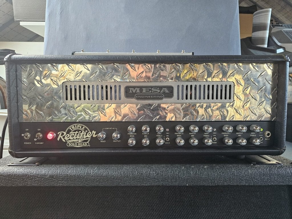 Mesa Boogie Triple Rectifier Head, Enlèvement, Utilisé, Guitare, 100 watts ou plus