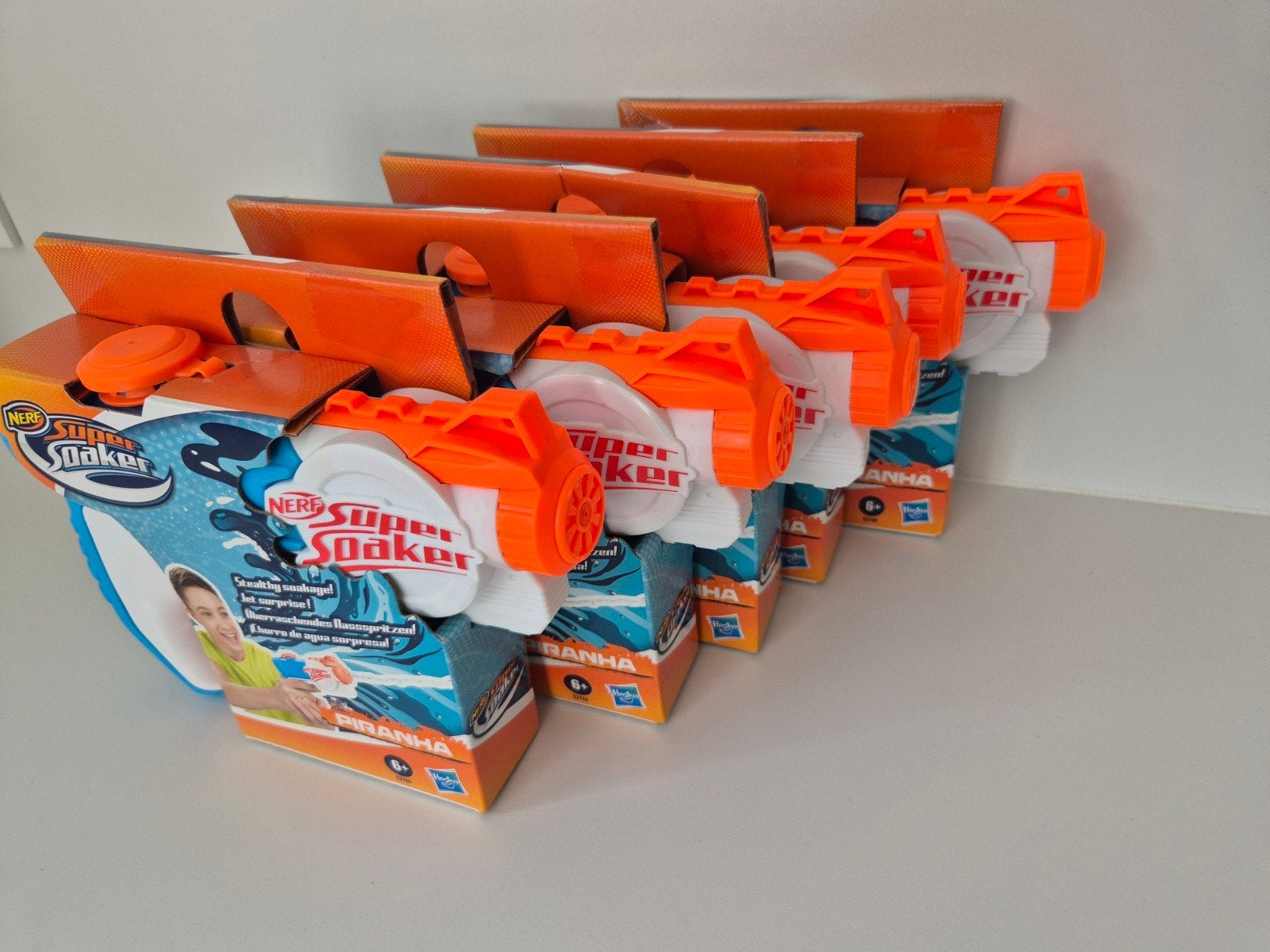 5 super soaker waterpistool, Ophalen of Verzenden