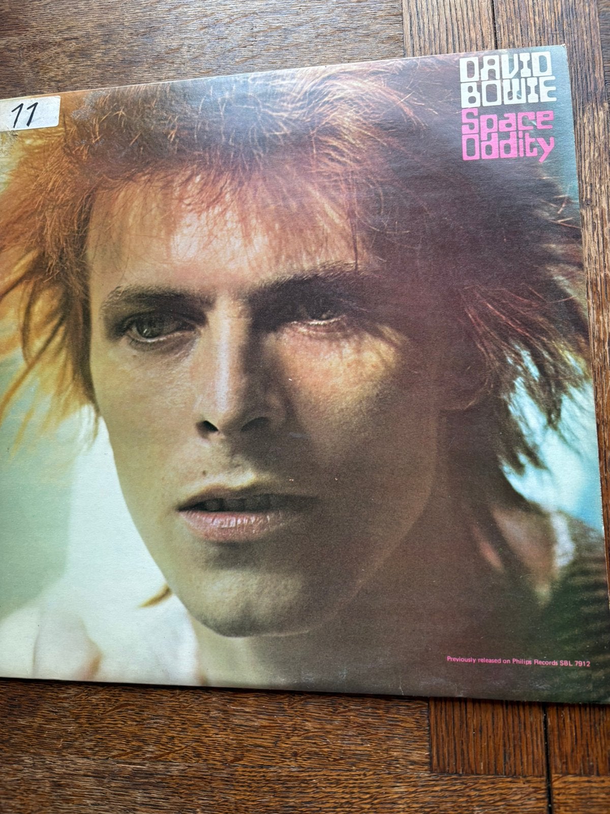 Bowie- Space Oddity. Originele UK persing 1971 LSP 4813, CD & DVD, Avec pochette intérieure, Enlèvement ou Envoi, Utilisé, LP