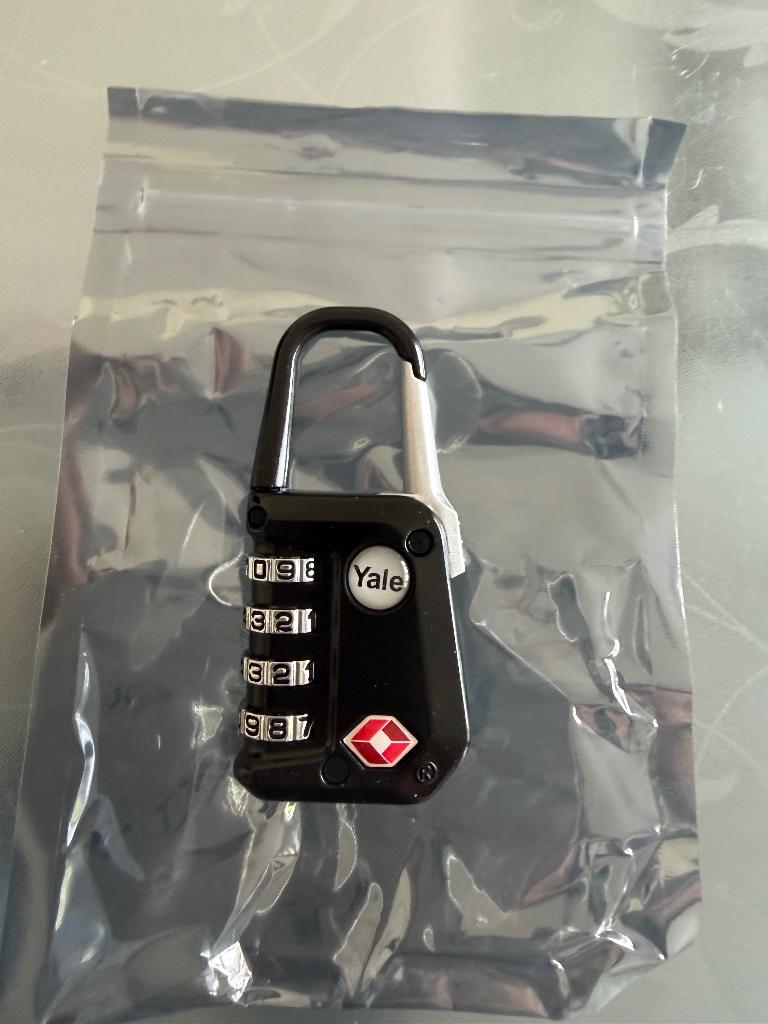 Nouveau cadenas à bagages de voyage Yale TSA007, Enlèvement ou Envoi, Neuf, Autres matériaux, Clé