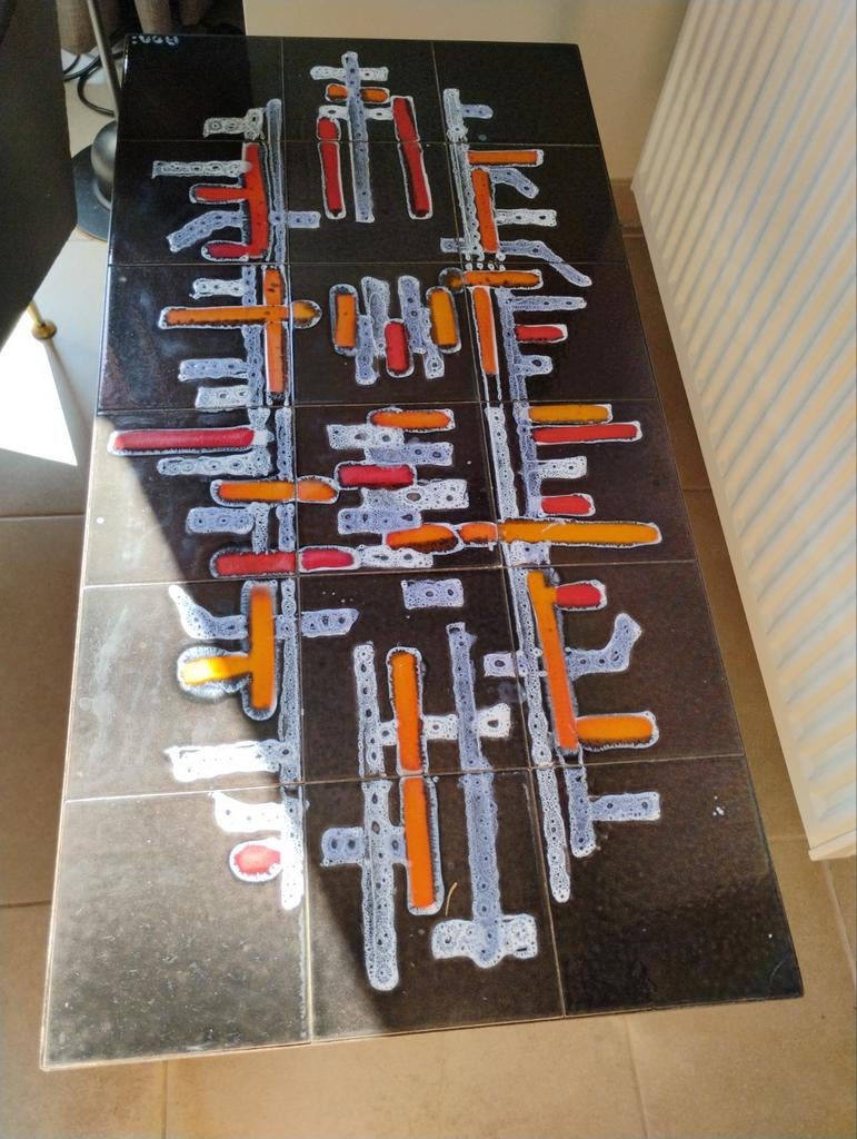 Vintage salontafel, Ophalen