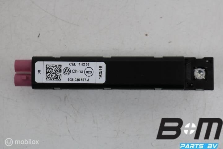 Antenneversterker VW Golf 7 5G6035577J, Auto diversen, Autoradio's, Gebruikt