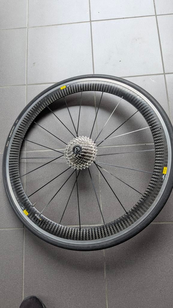 Carbon wielen mavic, Fietsen en Brommers, Fietsonderdelen, Ophalen, Carbon