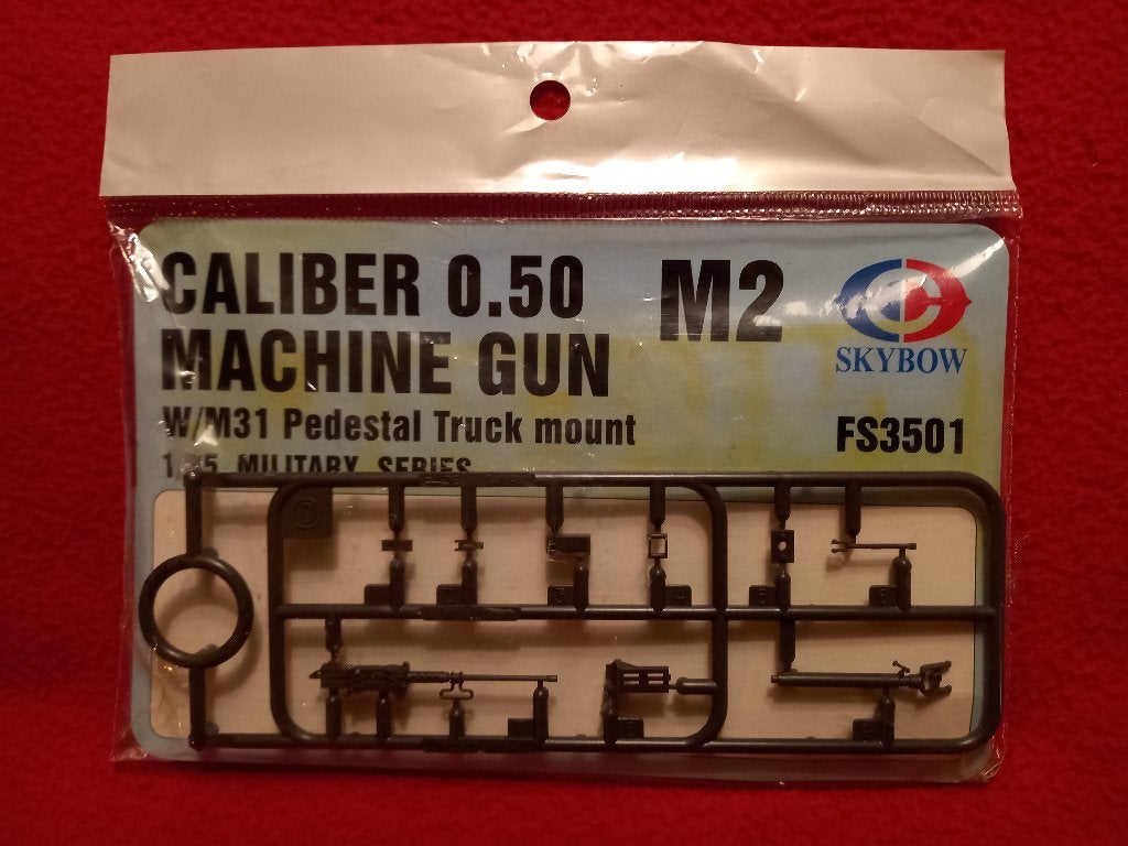 1/35 SKYBOW FS3501 Caliber .50 M2 Machine Gun & Mount (Nr.2), Hobby en Vrije tijd, Modelbouw | Auto's en Voertuigen, 1:32 tot 1:50