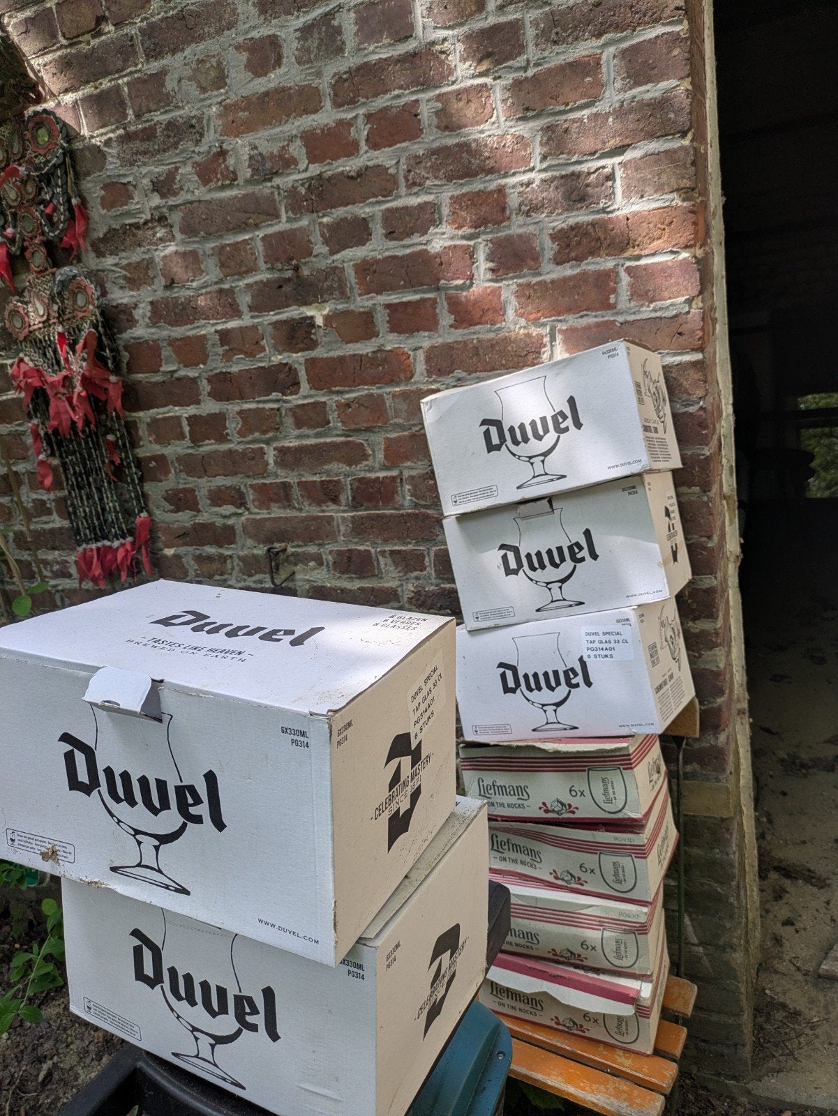 Duvel, Chouffe en liefmans glazen, Verzamelen