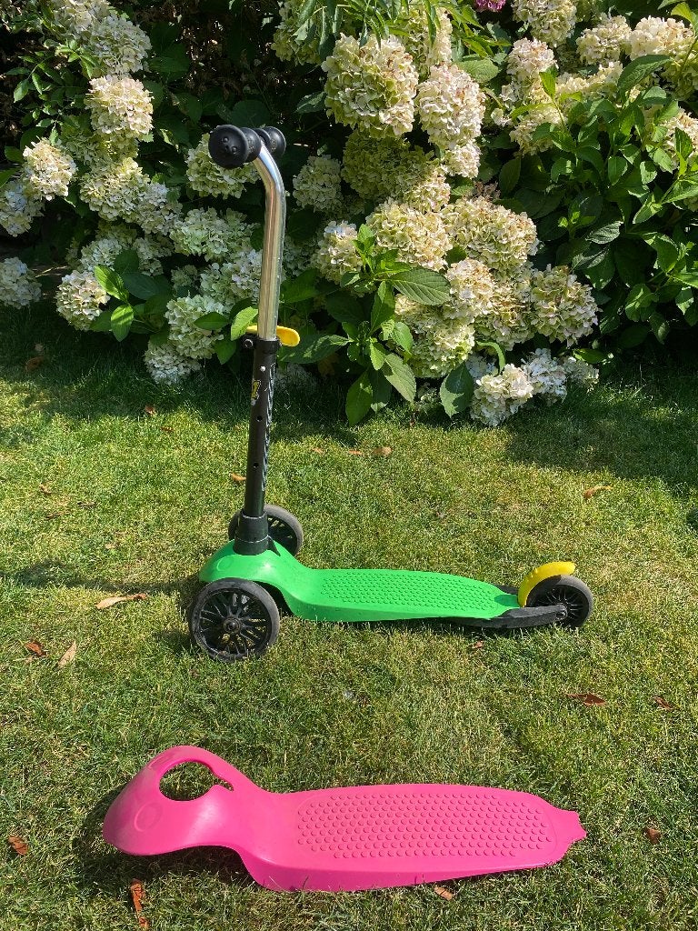 Oxelo step 3 wielen, Fietsen en Brommers, Ophalen, Gebruikt, Gewone step, Oxelo (Decathlon)