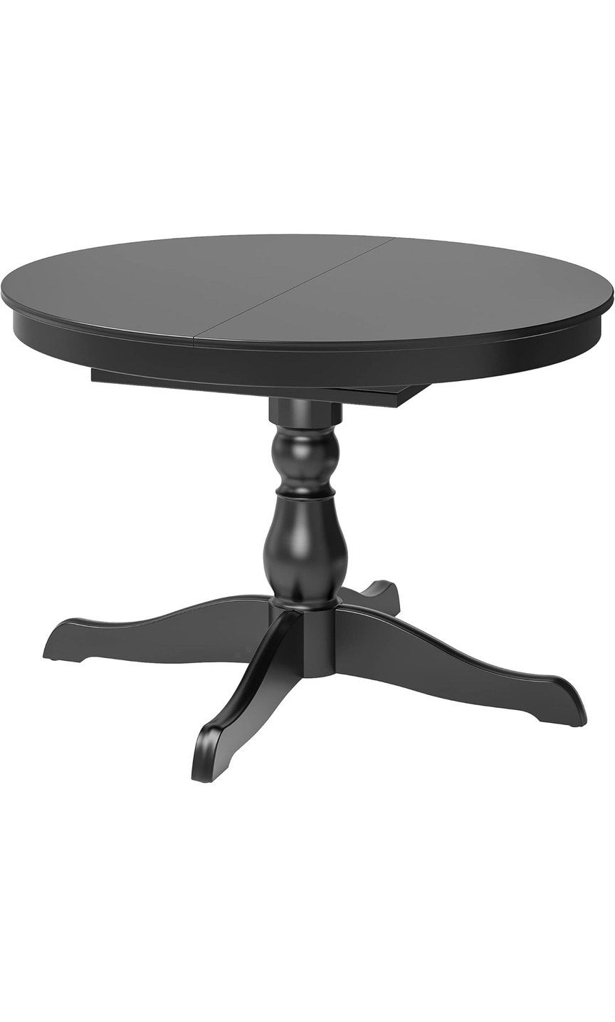 Table ronde extensible 4/6 places IKEA, Maison & Meubles, Enlèvement, Comme neuf