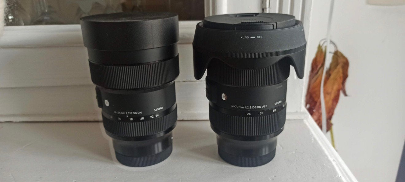 Sigma L-mount 24/70 and 14/24, Audio, Tv en Foto, Ophalen, Zo goed als nieuw, Sigma