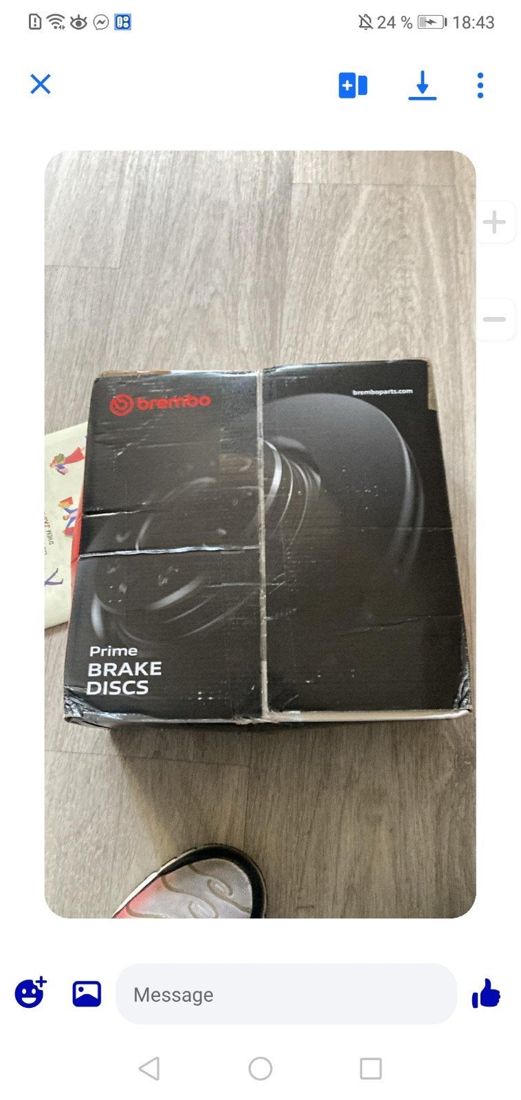 disque de frein NEUF BREMBO / PEUGEOT 308, Enlèvement ou Envoi, Neuf, Peugeot