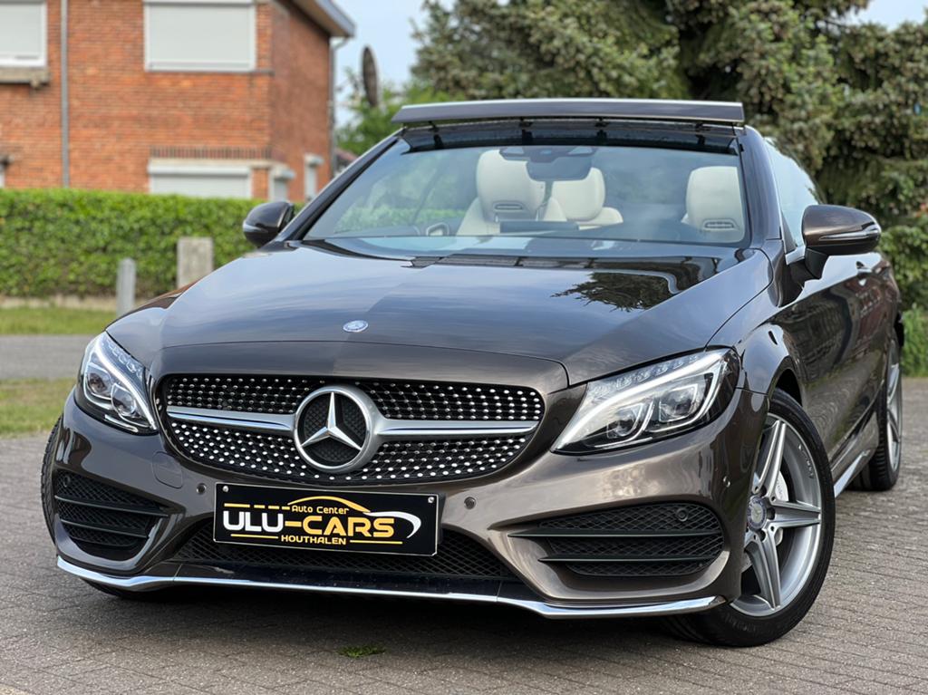 MERCEDES C 220 CABRIO AMG PACK / 2017 / 67 DKM / LED, Automaat, 4 zetels, Euro 6, Leder