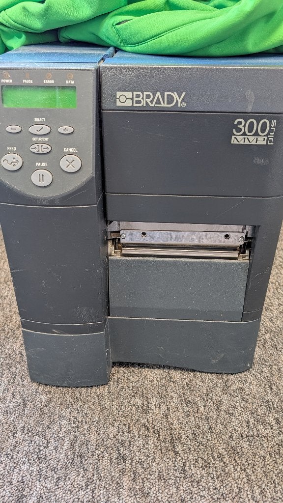 BRADY LABEL PRINTER 300 PLUS, Ophalen, Zo goed als nieuw, Etiket