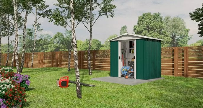 Abri de jardin en métal (nouveau kit), Neuf, Moins de 200 cm, Enlèvement, Abri de jardin