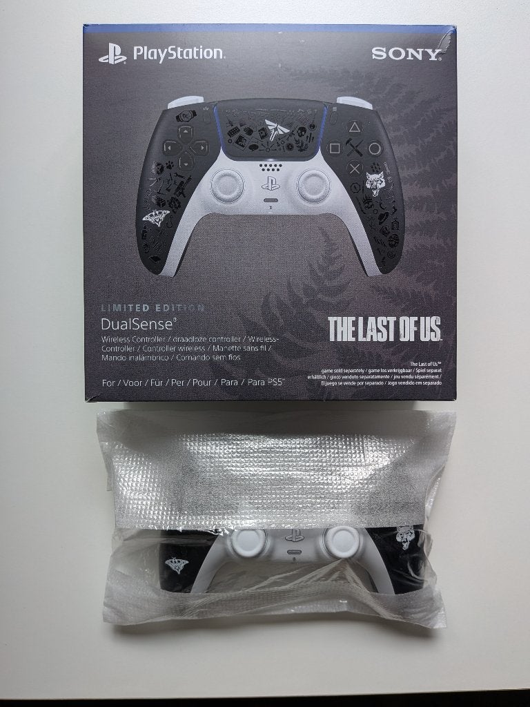 DualSense Controller Last of Us Limited Edition, Sans fil, Enlèvement ou Envoi, PlayStation 5, Comme neuf