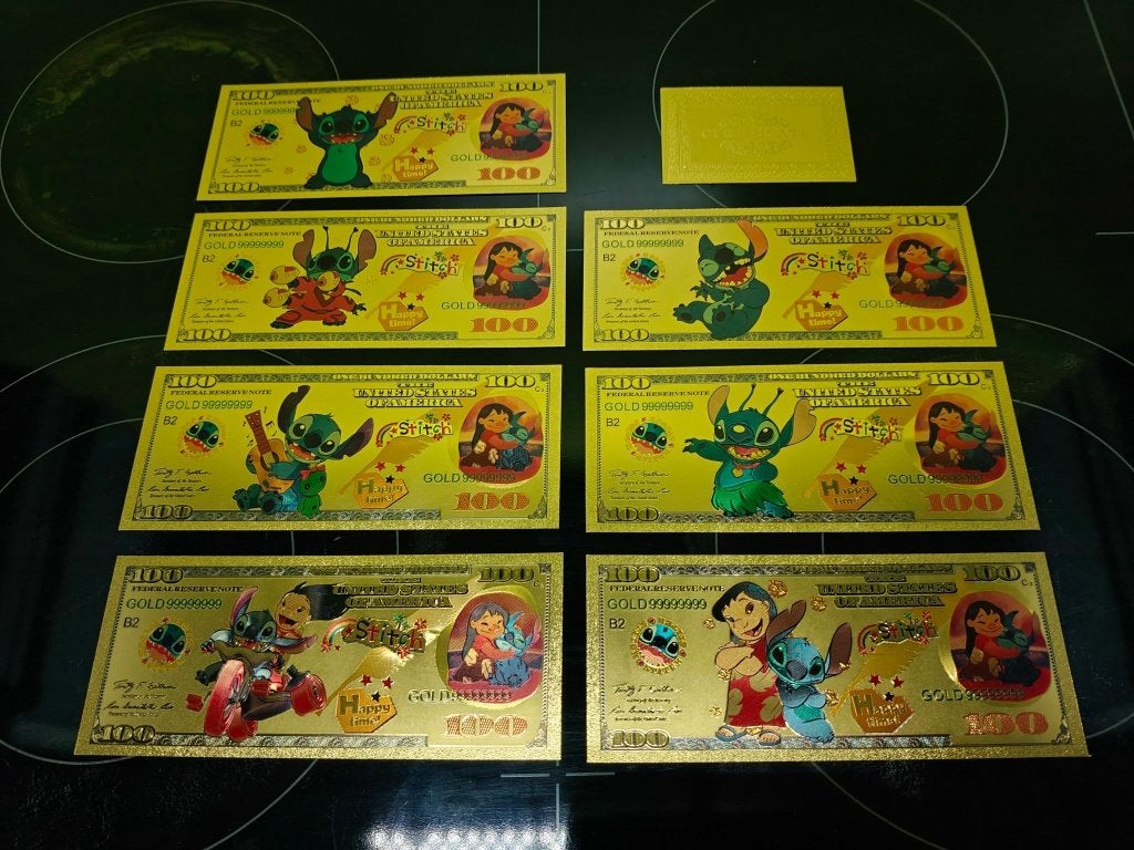 disney stitch kaarten, Verzamelen, Ophalen of Verzenden, Overige figuren, Zo goed als nieuw, Plaatje of Poster