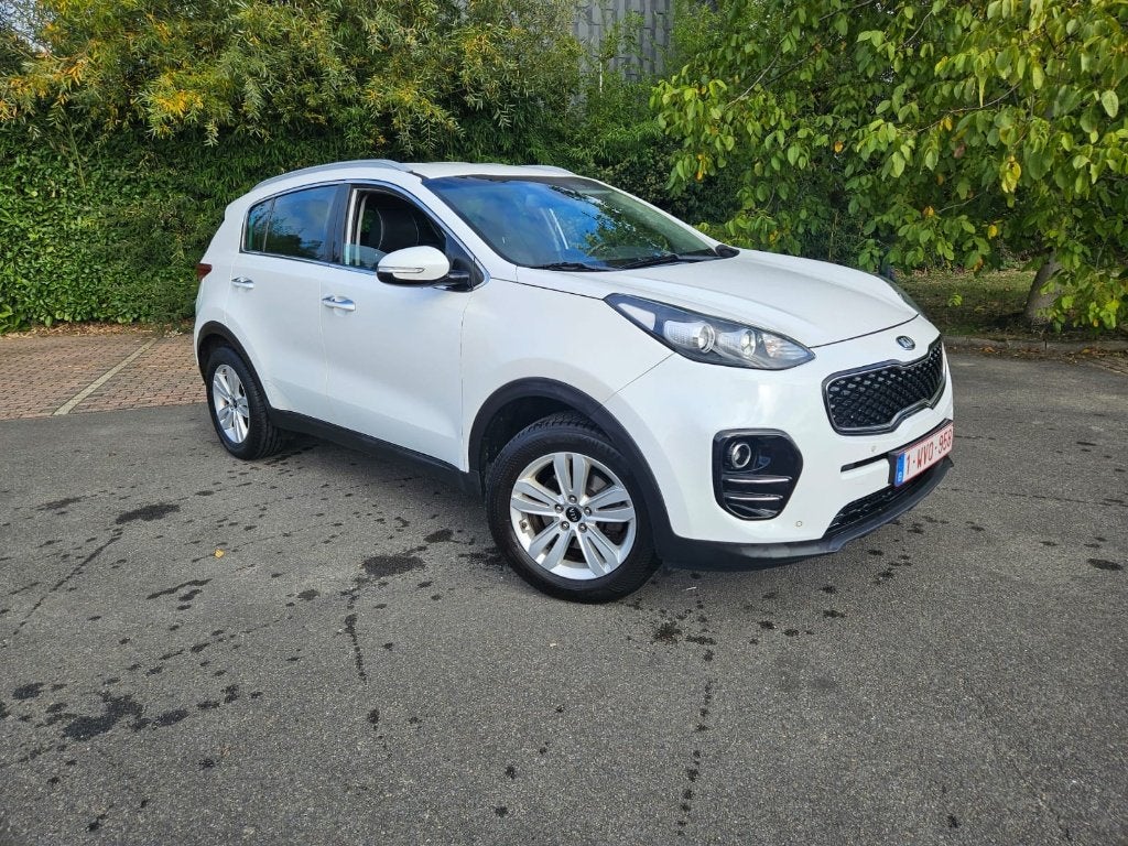Kia Sportage 1.6i 2WD / AIRCO / GPS, Autos, Cuir, Achat, Euro 6, Entreprise