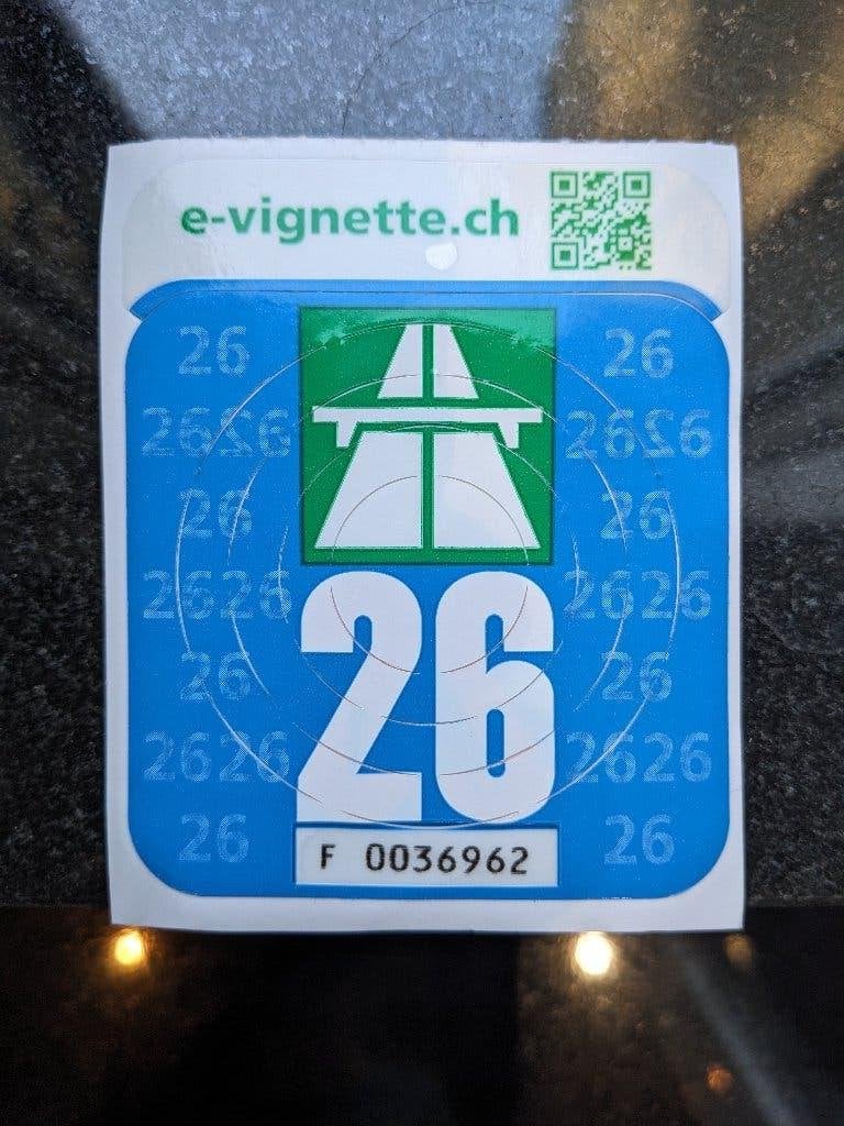 Vignette Suisse, Tickets & Billets