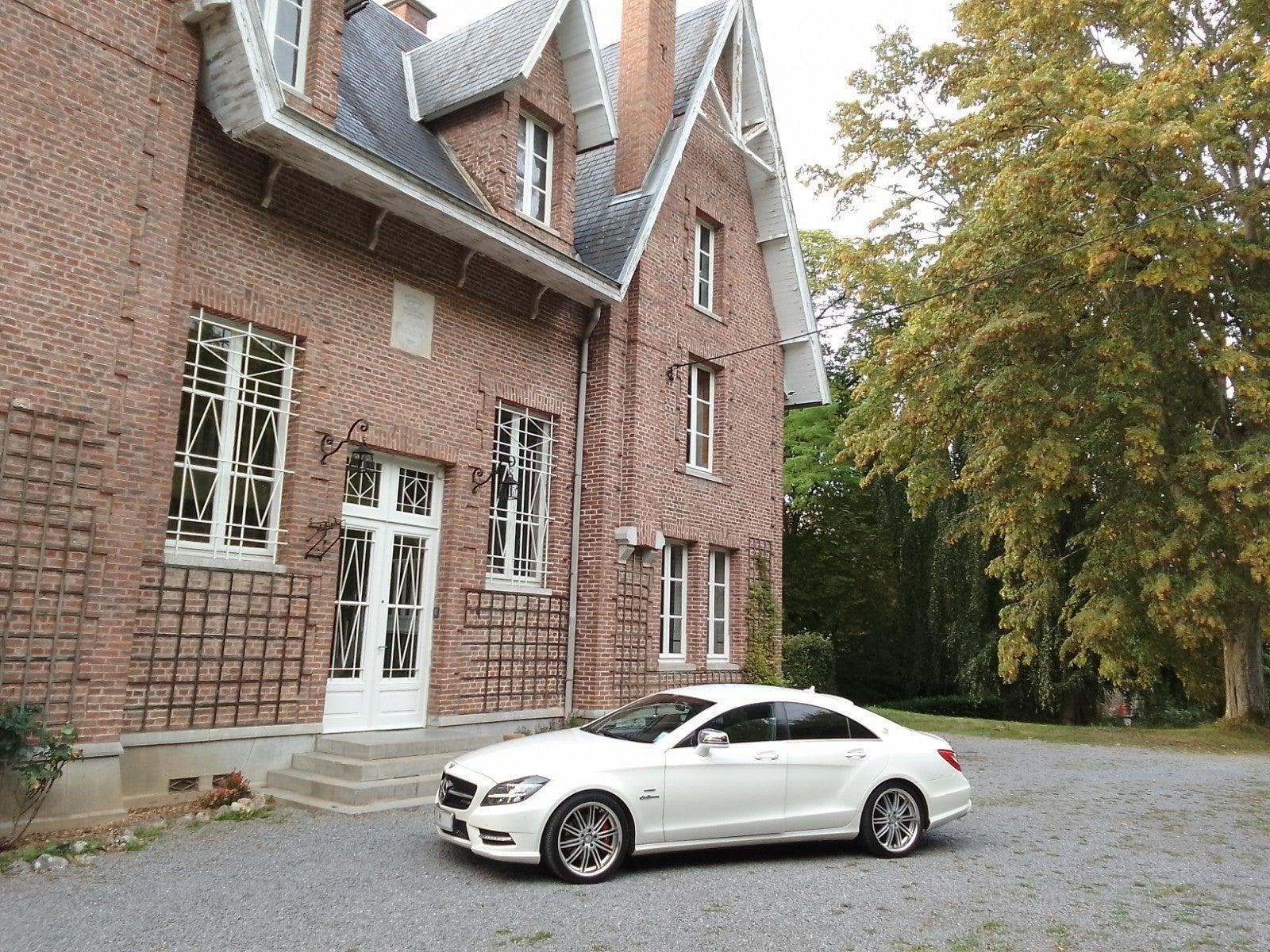 MERCEDES CLS AMG DE GROTE  BERLINE 4D COUPE, Auto's, Automaat, 4 cilinders, Bi-Xenon koplampen, Wit