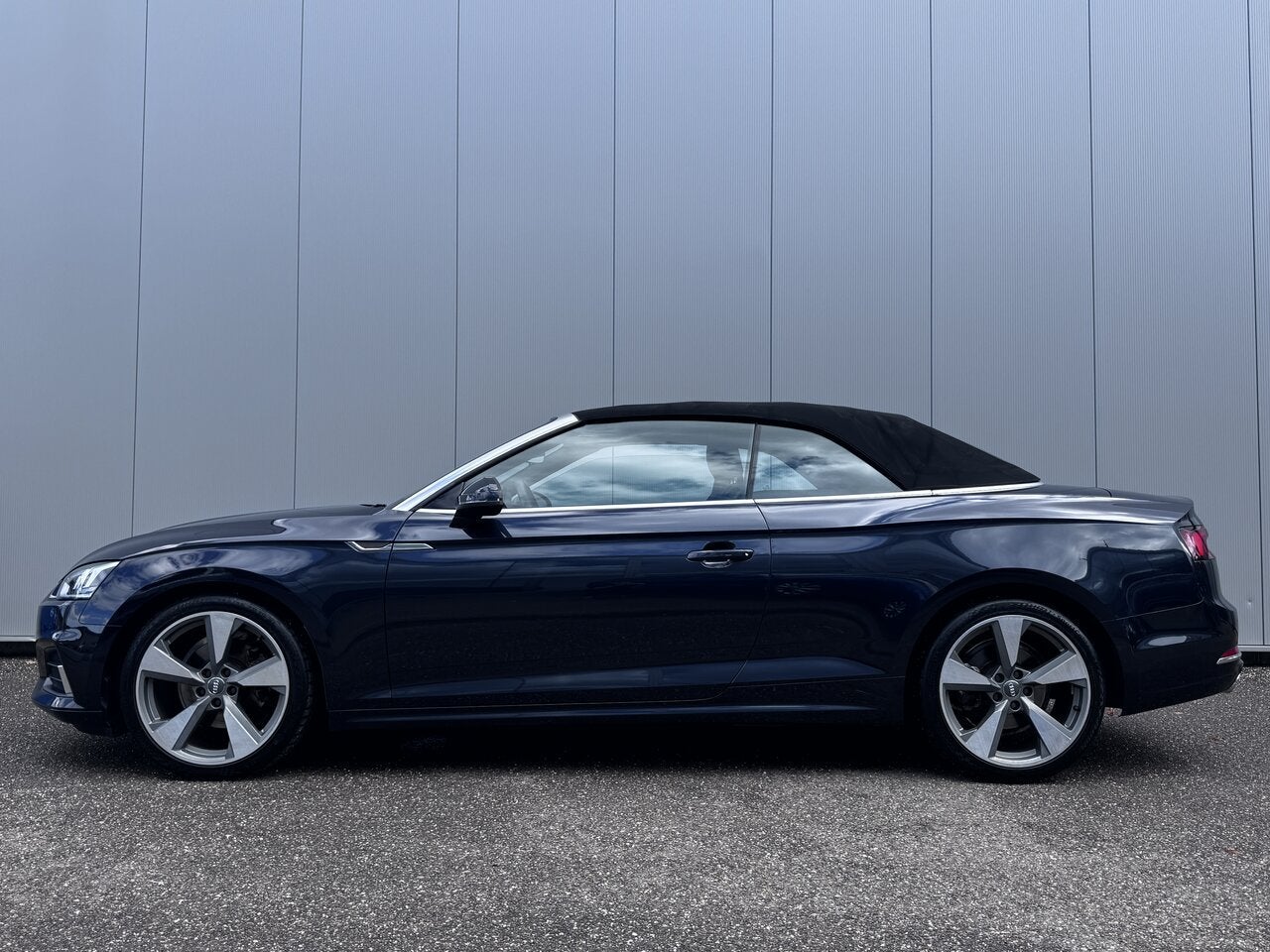 Audi A5 cabriolet, Auto's, 4 zetels, Zwart, Cabriolet, Bedrijf