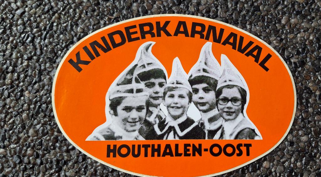 Autocollant Carnaval pour enfants Houthalen - Est - Carnaval, Enlèvement ou Envoi, Comme neuf, Société ou Association