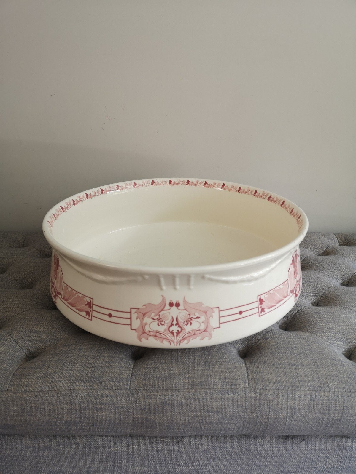 Brocante waskom, Enlèvement