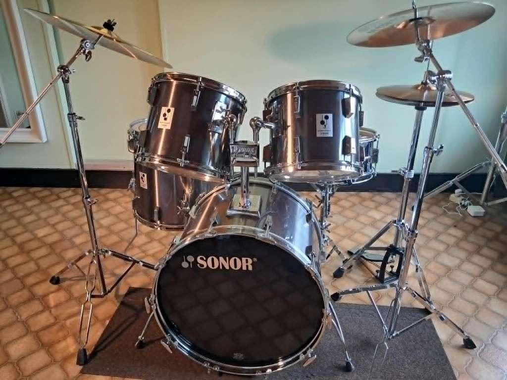 Sonor  drumstel, Muziek en Instrumenten, Drumstellen en Slagwerk, Ophalen, Sonor