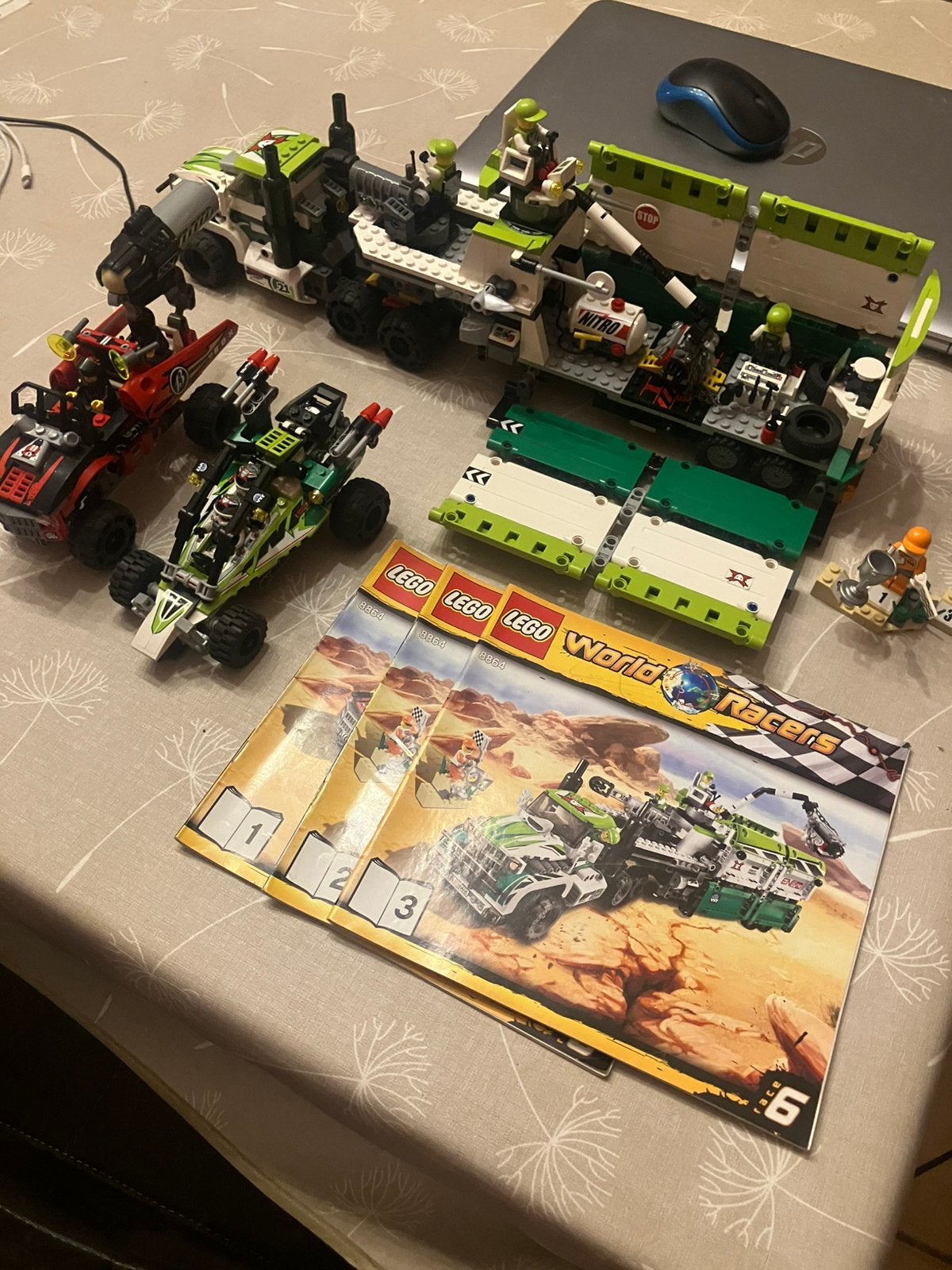 Lego 8864 world racers: desert of destruction, Ophalen, Gebruikt, Lego, Racers