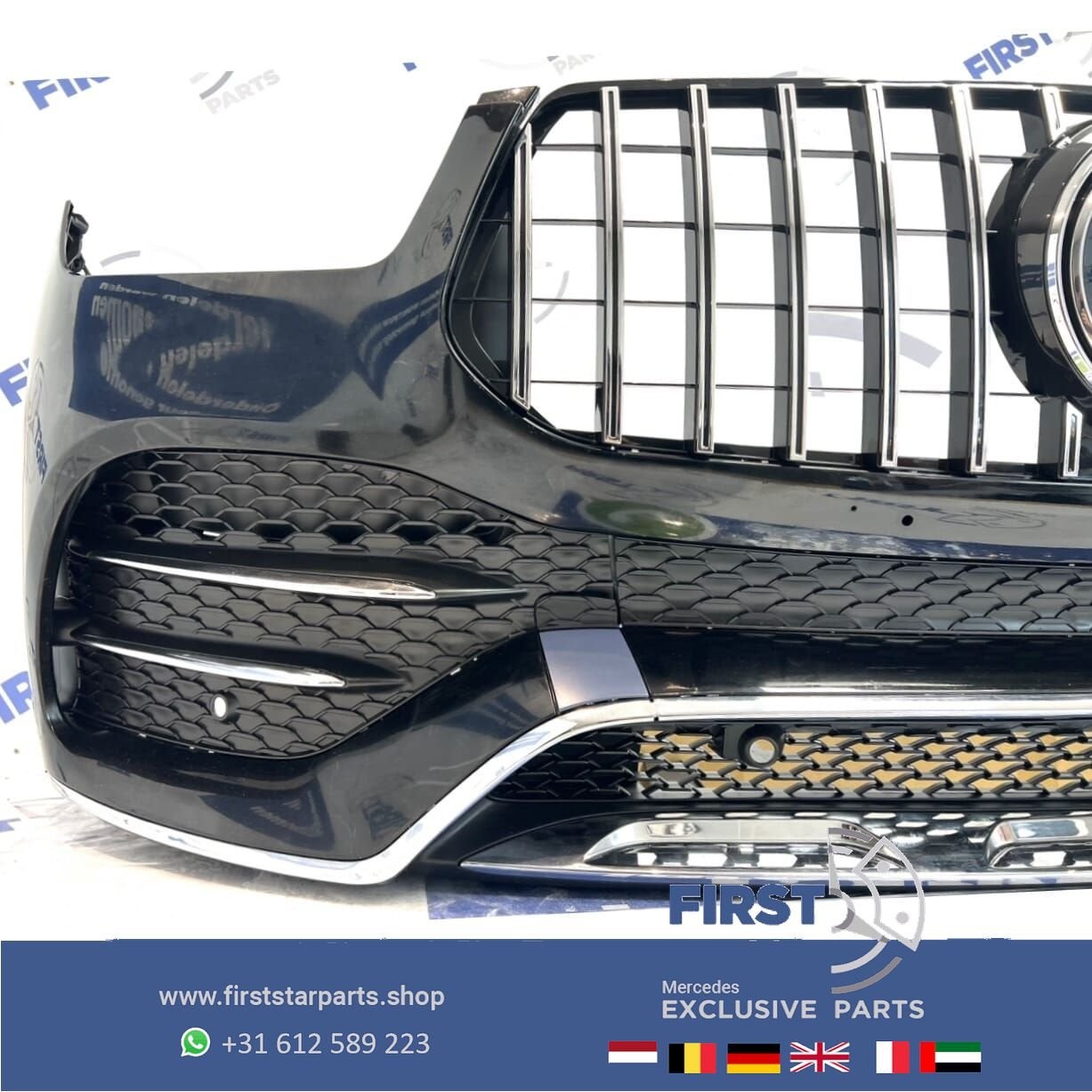 W167 V167 C167 GLE EQ BOOST AMG GT VOORBUMPER ZWART COMPLEET, Utilisé, -, Avant, -