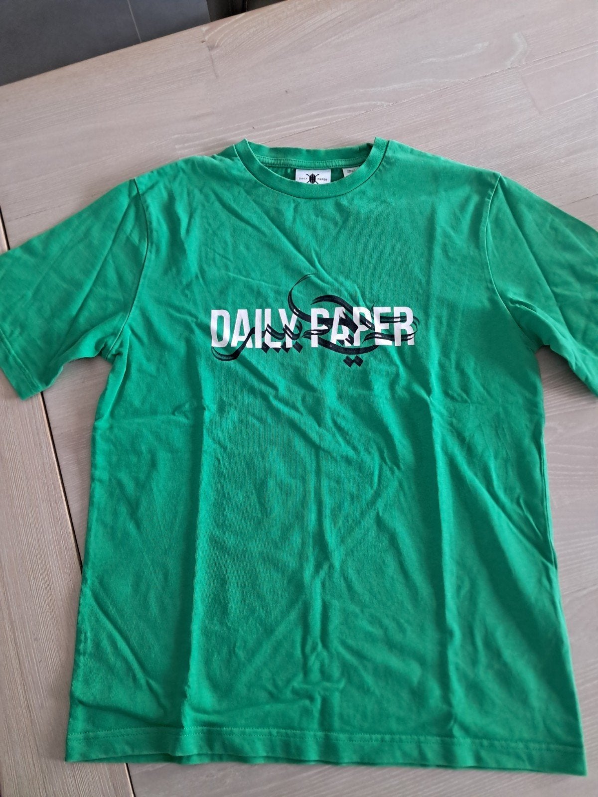 Tshirt daily paper S, Kleding | Heren, Ophalen of Verzenden, Zo goed als nieuw, Daily Paper, Groen