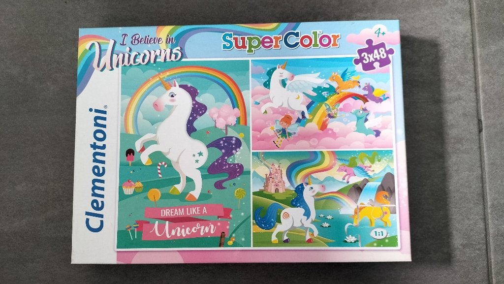 Eenhoorn puzzel, Kinderen en Baby's, Ophalen, 10 tot 50 stukjes, Nieuw, 2 tot 4 jaar