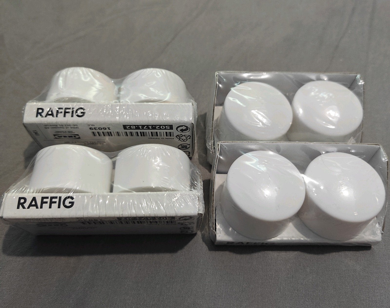 Ikea Raffig 4 paires d embouts de barres à rideaux., Enlèvement ou Envoi