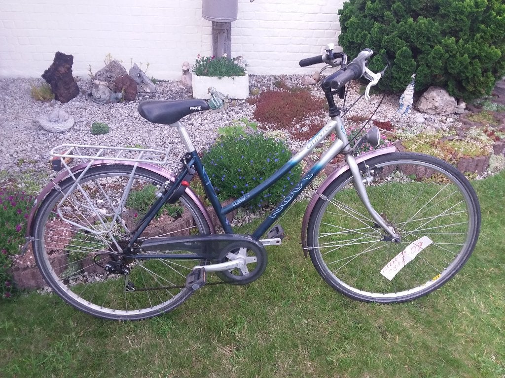 Damesfiets, Ophalen