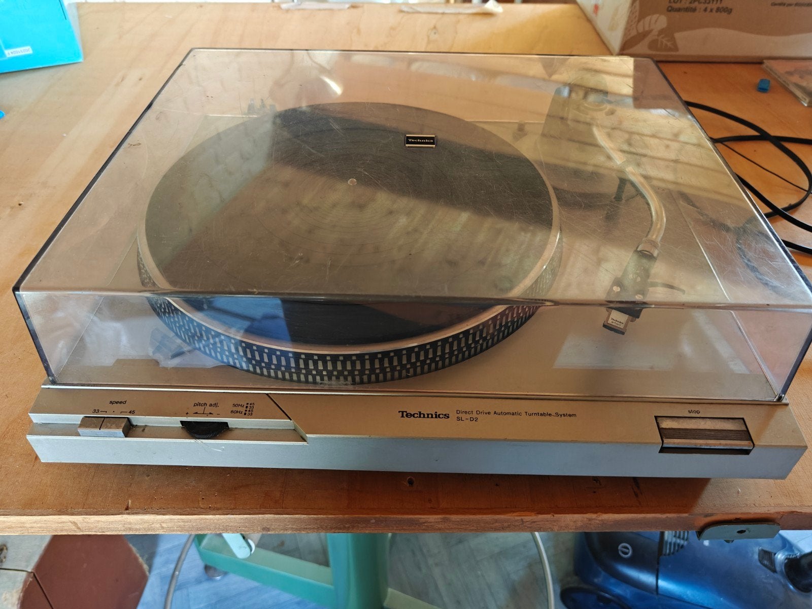 draaitafel, Audio, Tv en Foto, Platenspelers, Ophalen, Gebruikt, Platenspeler, Technics