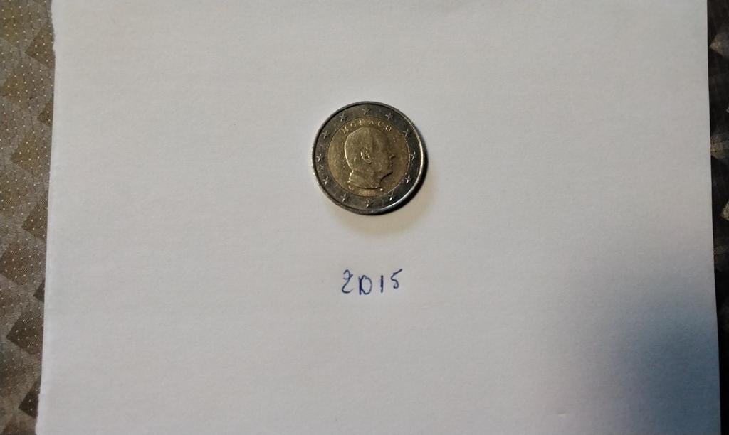 2 euro munt Monaco, Enlèvement ou Envoi, Monaco, 2 euros