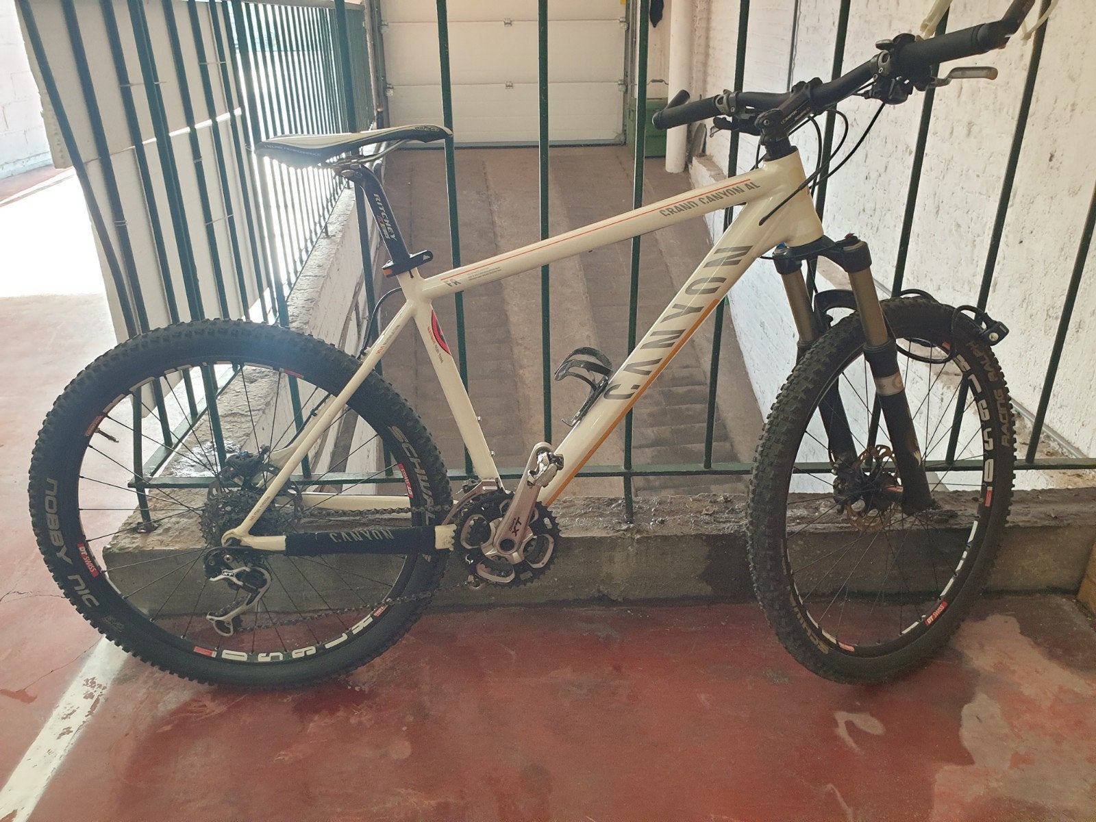 MTB gran canion Al Medium 26", Fietsen en Brommers, Ophalen, Vering